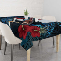 Hawaii Butterfly Tablecloth Kanaka Maoli Mix Hibiscus DT04 - Polynesian Pride