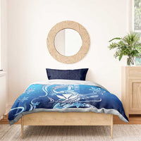 Hawaii Bedding Set Turtle With Hammerhead Shark Oceanic