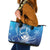 Hawaii Leather Tote Bag Turtle With Hammerhead Shark Oceanic