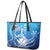 Hawaii Leather Tote Bag Turtle With Hammerhead Shark Oceanic