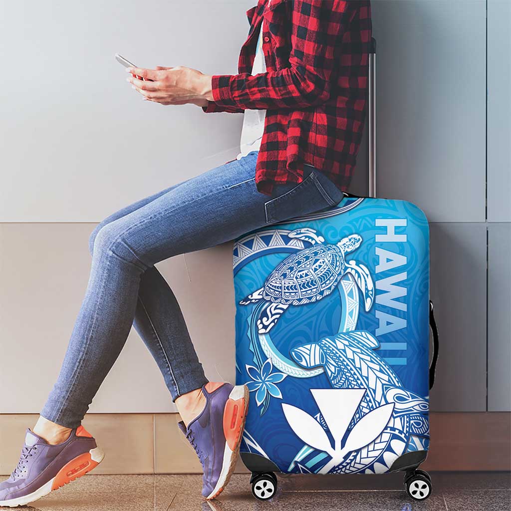 Hawaii Luggage Cover Turtle With Hammerhead Shark Oceanic