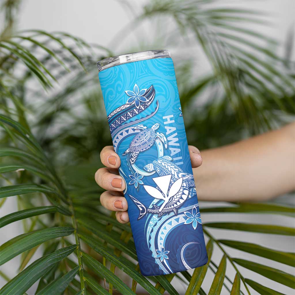Hawaii Skinny Tumbler Turtle With Hammerhead Shark Oceanic DT04 - Polynesian Pride