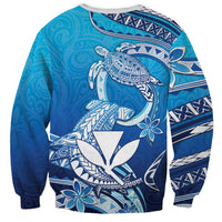 Hawaii Sweatshirt Turtle With Hammerhead Shark Oceanic DT04 - Polynesian Pride