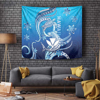 Hawaii Tapestry Turtle With Hammerhead Shark Oceanic