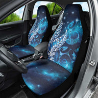New Zealand Matariki Car Seat Cover Maori Koru Mix Silver Fern DT04 - Polynesian Pride