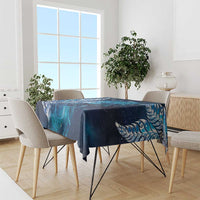 New Zealand Matariki Tablecloth Maori Koru Mix Silver Fern DT04 - Polynesian Pride