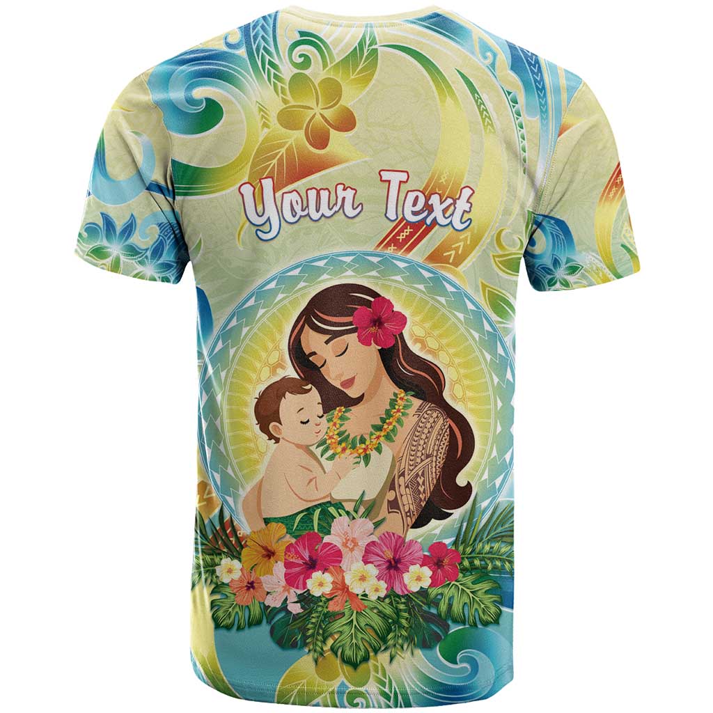 Personalised Hawaii Mother's Day T Shirt I Love You Mom