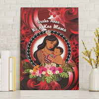 New Zealand Mother's Day Canvas Wall Art I Love You Mom