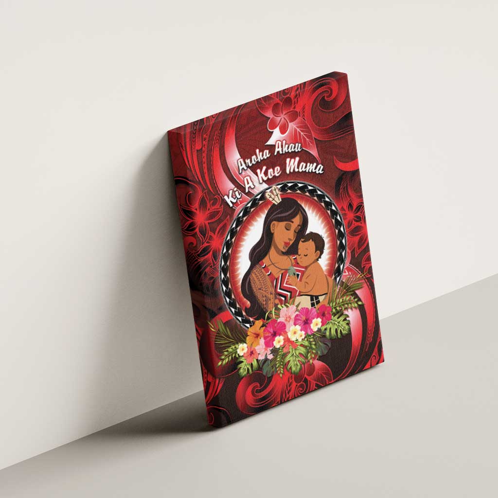 New Zealand Mother's Day Canvas Wall Art I Love You Mom