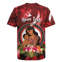 Personalised New Zealand Mother's Day Rugby Jersey I Love You Mom