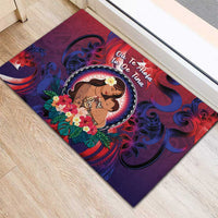 Samoa Mother's Day Rubber Doormat I Love You Mom