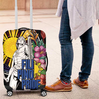 Filipinos Lapu-Lapu Hero Philippines Luggage Cover Hibiscus Flowers Style