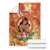 Tonga Mother's Day Blanket I Love You Mom