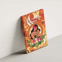 Tonga Mother's Day Canvas Wall Art I Love You Mom
