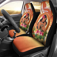 Tonga Mother's Day Car Seat Cover I Love You Mom