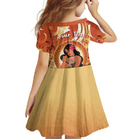 Personalised Tonga Mother's Day Family Matching Mermaid Dress and Hawaiian Shirt I Love You Mom