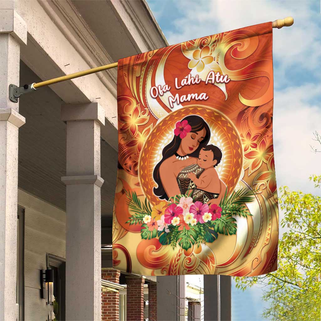 Tonga Mother's Day Garden Flag I Love You Mom