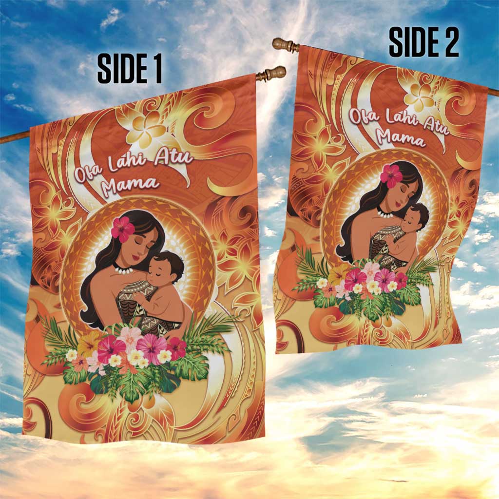 Tonga Mother's Day Garden Flag I Love You Mom