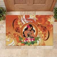 Tonga Mother's Day Rubber Doormat I Love You Mom