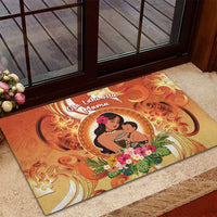 Tonga Mother's Day Rubber Doormat I Love You Mom