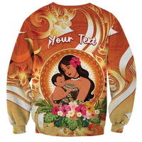 Personalised Tonga Mother's Day Sweatshirt I Love You Mom