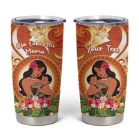 Personalised Tonga Mother's Day Tumbler Cup I Love You Mom