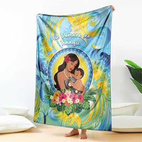 Fiji Mother's Day Blanket I Love You Mom