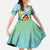 Personalised Fiji Mother's Day Family Matching Off Shoulder Maxi Dress and Hawaiian Shirt I Love You Mom