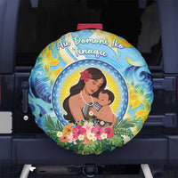 Fiji Mother's Day Spare Tire Cover I Love You Mom