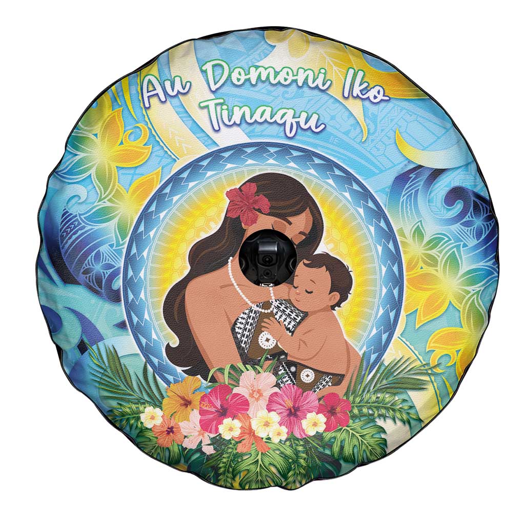 Fiji Mother's Day Spare Tire Cover I Love You Mom