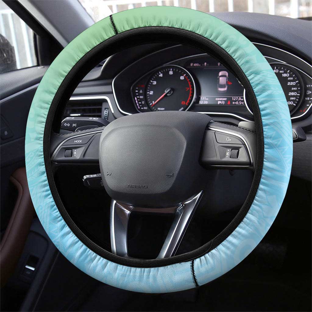 Fiji Mother's Day Steering Wheel Cover I Love You Mom