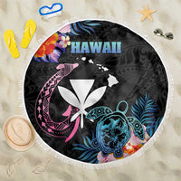 Hawaii Beach Blanket Kanaka Maoli With Fish Hook