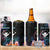 Personalised Hawaii 4 in 1 Can Cooler Tumbler Kanaka Maoli With Fish Hook