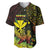 Personalised Hawaii Baseball Jersey Kanaka Maoli With Hammerhead Shark