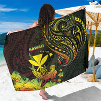 Hawaii Sarong Kanaka Maoli With Hammerhead Shark