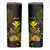 Personalised Hawaii Skinny Tumbler Kanaka Maoli With Hammerhead Shark