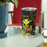 Personalised Hawaii Tumbler Cup Kanaka Maoli With Hammerhead Shark