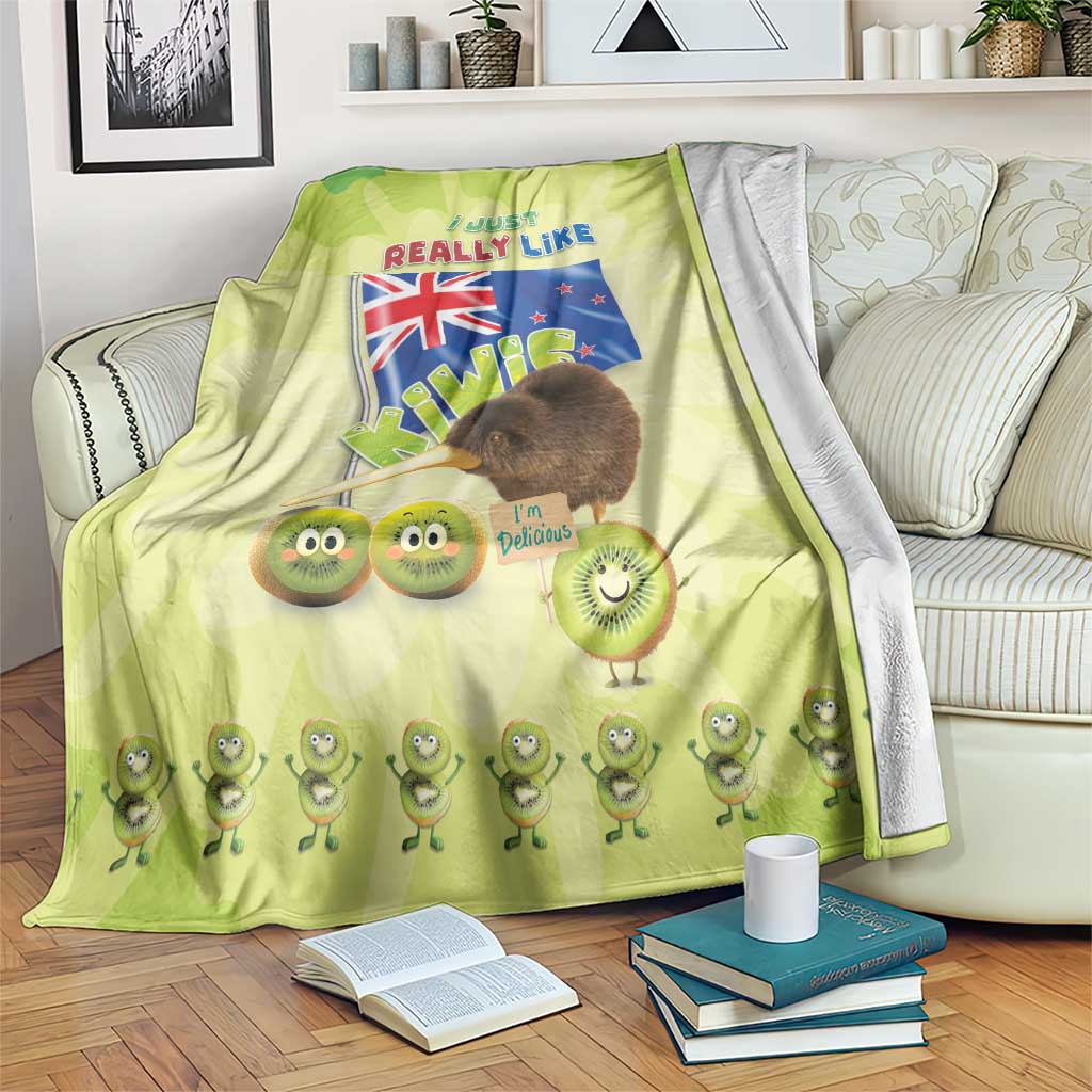 New Zealand Kiwi Blanket I Just Really Like Kiwis