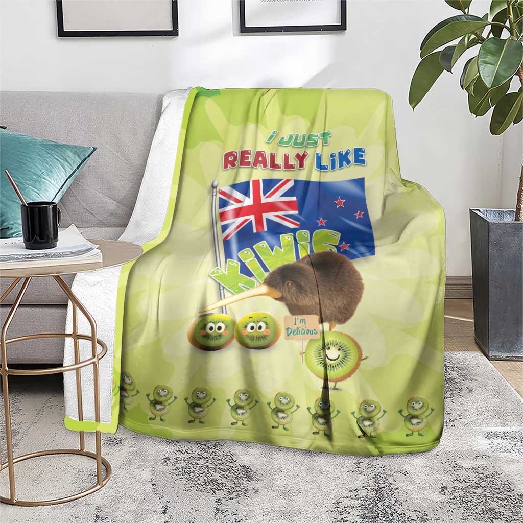 New Zealand Kiwi Blanket I Just Really Like Kiwis