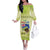 New Zealand Kiwi Family Matching Off The Shoulder Long Sleeve Dress and Hawaiian Shirt I Just Really Like Kiwis