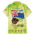 New Zealand Kiwi Family Matching Off Shoulder Short Dress and Hawaiian Shirt I Just Really Like Kiwis
