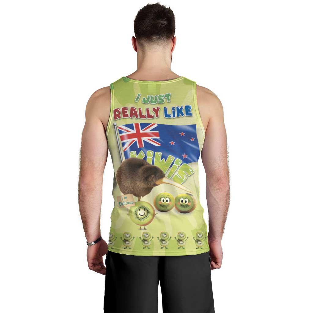 New Zealand Kiwi Men Tank Top I Just Really Like Kiwis