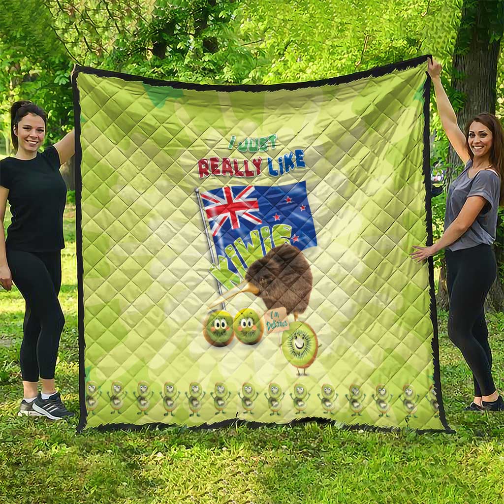 New Zealand Kiwi Quilt I Just Really Like Kiwis DT04 - Polynesian Pride