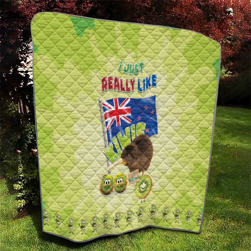 New Zealand Kiwi Quilt I Just Really Like Kiwis DT04 - Polynesian Pride