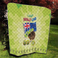 New Zealand Kiwi Quilt I Just Really Like Kiwis DT04 - Polynesian Pride