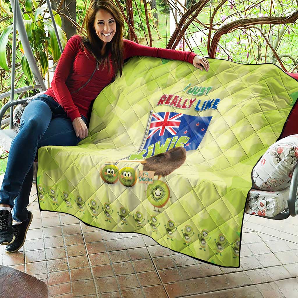 New Zealand Kiwi Quilt I Just Really Like Kiwis DT04 - Polynesian Pride