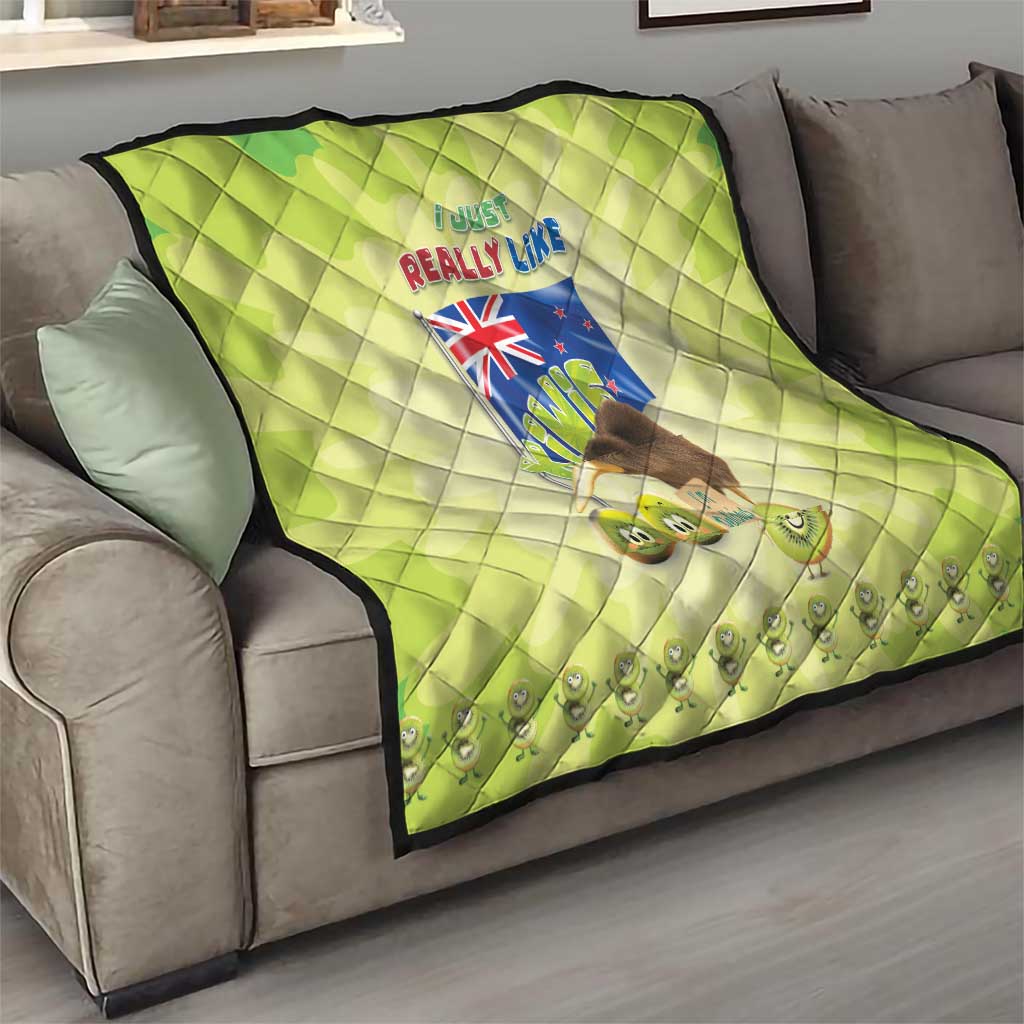 New Zealand Kiwi Quilt I Just Really Like Kiwis DT04 - Polynesian Pride