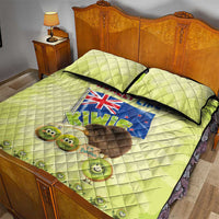 New Zealand Kiwi Quilt Bed Set I Just Really Like Kiwis