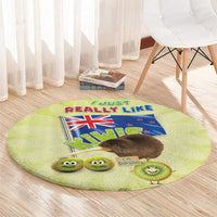 New Zealand Kiwi Round Carpet I Just Really Like Kiwis
