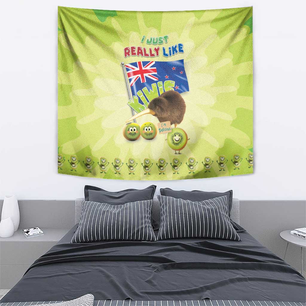 New Zealand Kiwi Tapestry I Just Really Like Kiwis